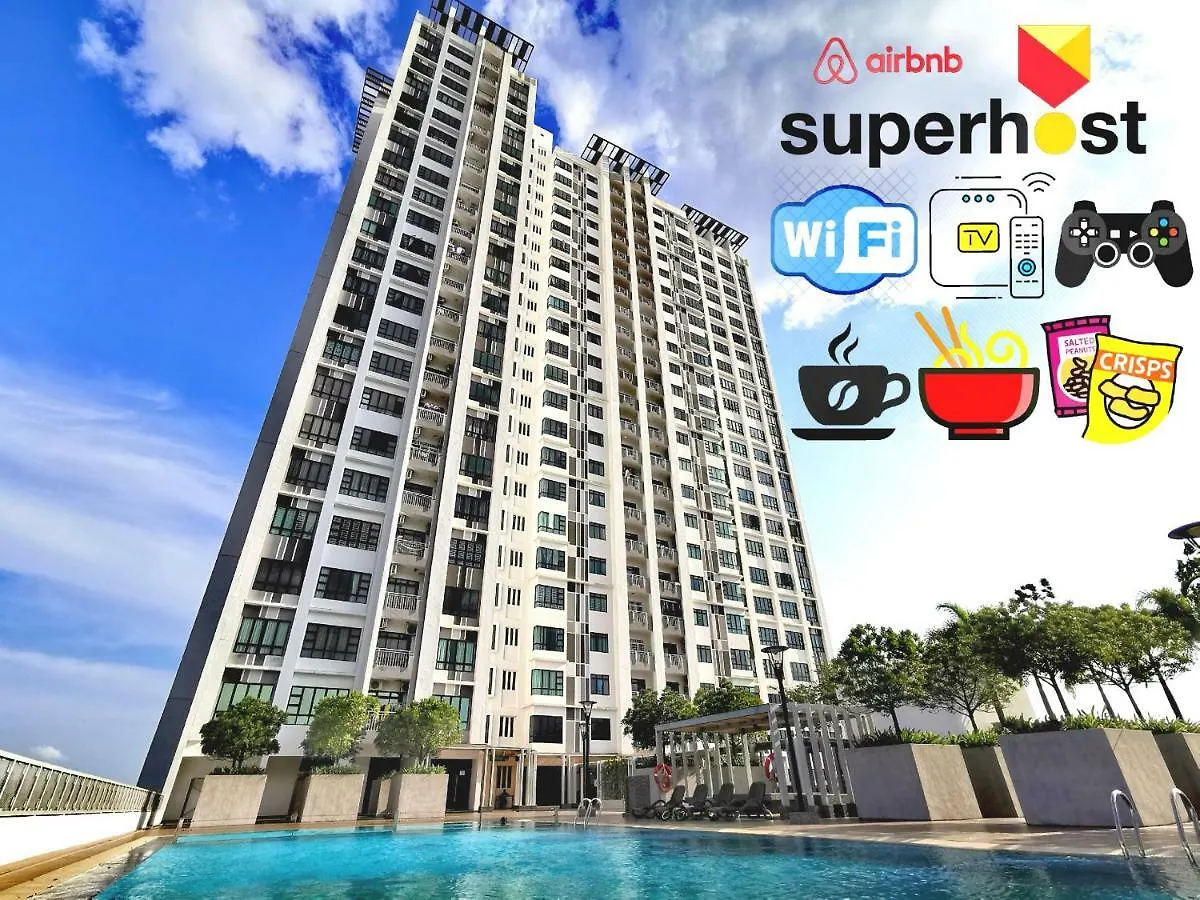 公寓 0803 Family Suites Bukit Indah Tvbox Wifi Games Toy 新山